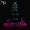 A fantasy sex toy on a black background with the Fantasy Grove logo in the upper left corner
