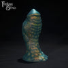 A Fantasy Grove sex toy on a black background with a logo in the upper left corner