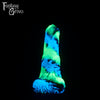 A fantasy sex toy on a black background with the Fantasy Grove logo in the upper left corner