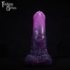 A fantasy sex toy on a black background with the Fantasy Grove logo in the upper left corner