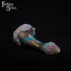 A fantasy sex toy on a black background with the Fantasy Grove logo in the upper left corner