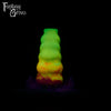 A fantasy sex toy on a black background with the Fantasy Grove logo in the upper left corner 