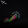 A fantasy sex toy on a black background with the Fantasy Grove logo in the upper left corner