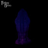 A Fantasy Grove sex toy on a black background with a logo in the upper left corner