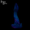 A fantasy sex toy on a black background with the Fantasy Grove logo in the upper left corner