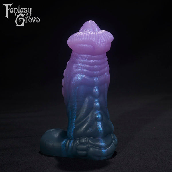 A fantasy sex toys on a black background with Fantasy Grove branding