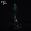 A fantasy sex toy on a black background with the Fantasy Grove logo in the upper left corner