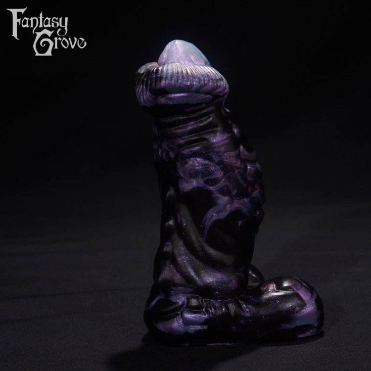 A fantasy sex toys on a black background with Fantasy Grove branding