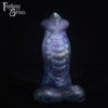 A fantasy sex toy on a black background with the Fantasy Grove logo in the upper left corner