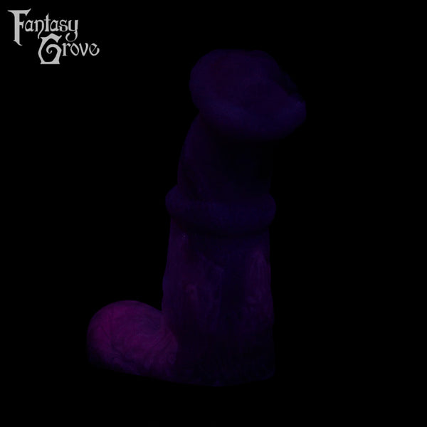 A fantasy sex toys on a black background with Fantasy Grove branding