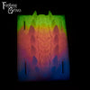A Fantasy Grove sex toy on a black background with a logo in the upper left corner
