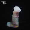A fantasy sex toy on a black background with the Fantasy Grove logo in the upper left corner
