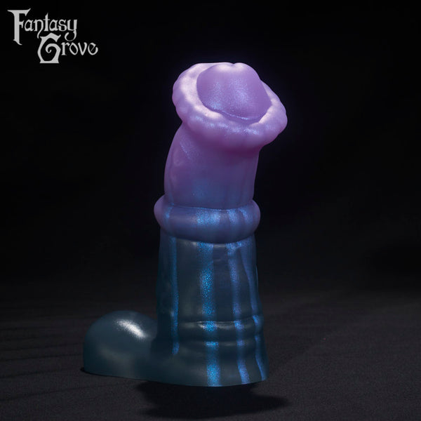 A fantasy sex toys on a black background with Fantasy Grove branding
