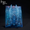 A Fantasy Grove sex toy on a black background with a logo in the upper left corner