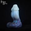 A fantasy sex toy on a black background with the Fantasy Grove logo in the upper left corner