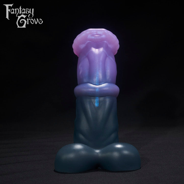 A fantasy sex toys on a black background with Fantasy Grove branding