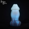 A fantasy sex toy on a black background with the Fantasy Grove logo in the upper left corner