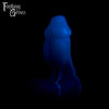 A fantasy sex toy on a black background with the Fantasy Grove logo in the upper left corner