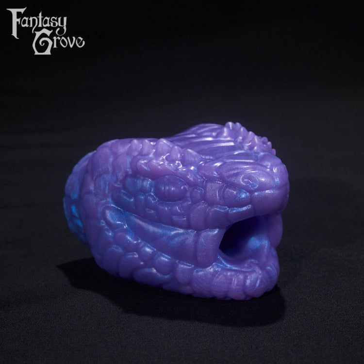 A fantasy sex toys on a black background with Fantasy Grove branding