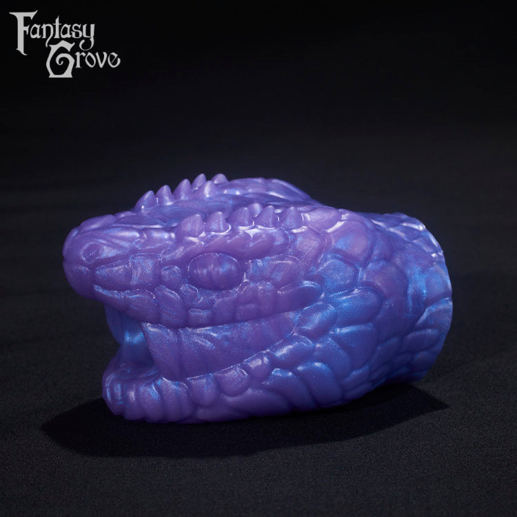 A fantasy sex toys on a black background with Fantasy Grove branding