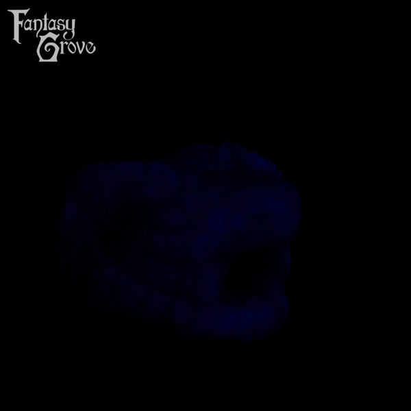 A fantasy sex toys on a black background with Fantasy Grove branding