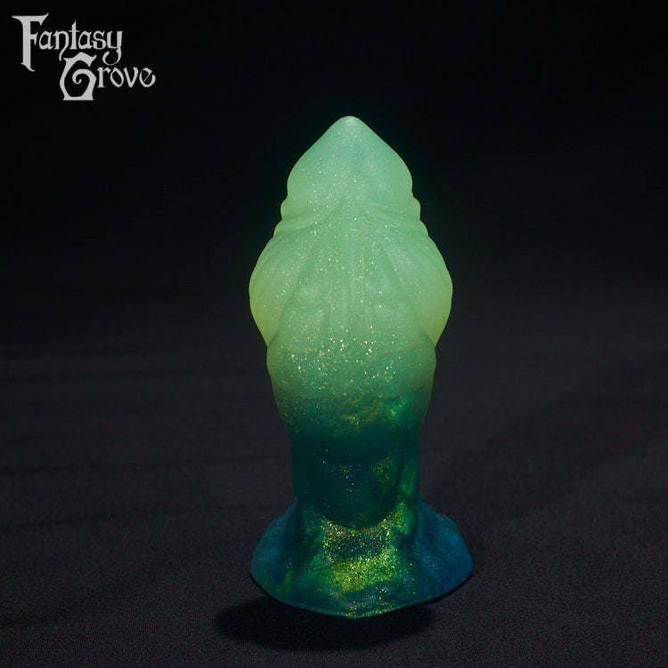 A fantasy sex toys on a black background with Fantasy Grove branding