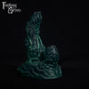 A fantasy sex toy on a black background with the Fantasy Grove logo in the upper left corner