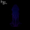 A Fantasy Grove sex toy on a black background with a logo in the upper left corner
