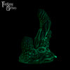 A fantasy sex toy on a black background with the Fantasy Grove logo in the upper left corner
