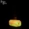 A Fantasy Grove sex toy on a black background with a logo in the upper left corner