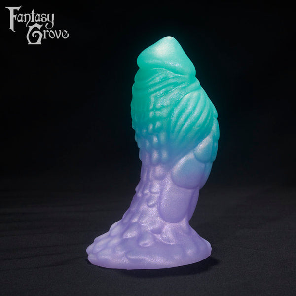 A fantasy sex toys on a black background with Fantasy Grove branding