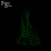 A fantasy sex toy on a black background with the Fantasy Grove logo in the upper left corner