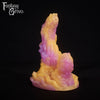 A fantasy sex toy on a black background with the Fantasy Grove logo in the upper left corner