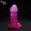 A Fantasy Grove sex toy on a black background with a logo in the upper left corner