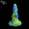 A fantasy sex toy on a black background with the Fantasy Grove logo in the upper left corner