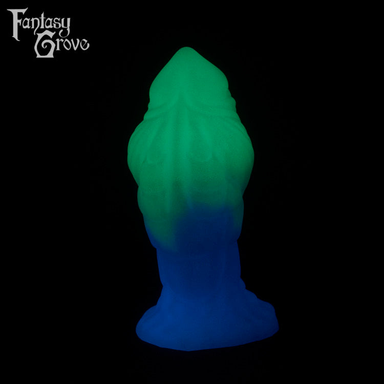 A fantasy sex toys on a black background with Fantasy Grove branding