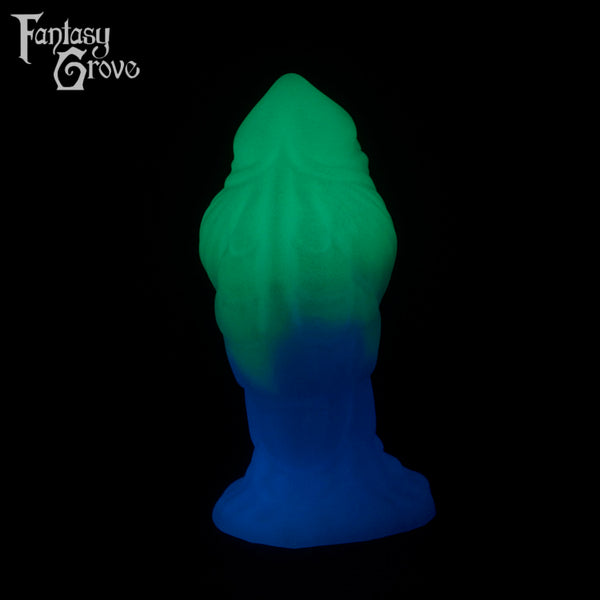 A fantasy sex toys on a black background with Fantasy Grove branding