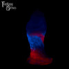 A fantasy sex toy on a black background with the Fantasy Grove logo in the upper left corner 