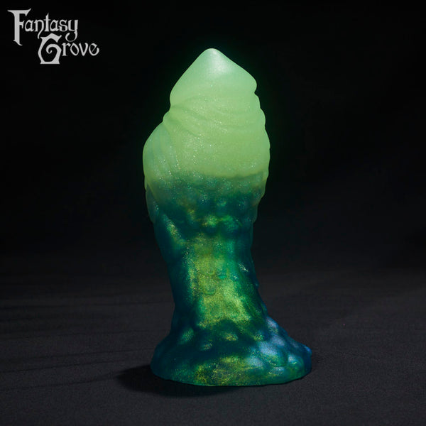 A fantasy sex toys on a black background with Fantasy Grove branding