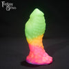 A fantasy sex toy on a black background with the Fantasy Grove logo in the upper left corner 
