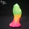 A fantasy sex toy on a black background with the Fantasy Grove logo in the upper left corner 