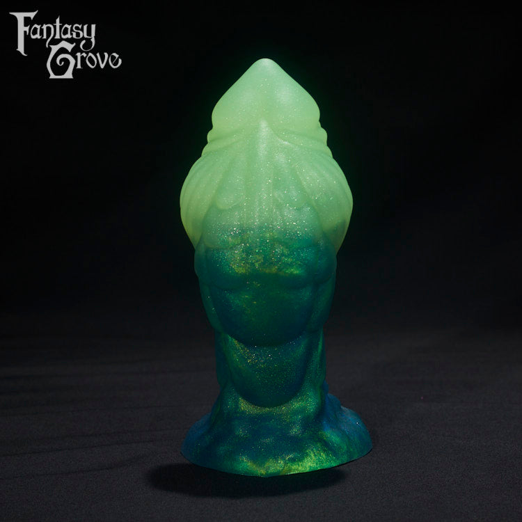 A fantasy sex toys on a black background with Fantasy Grove branding