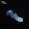 A fantasy sex toy on a black background with the Fantasy Grove logo in the upper left corner