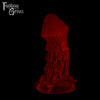 A Fantasy Grove sex toy on a black background with a logo in the upper left corner