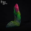 A fantasy sex toy on a black background with the Fantasy Grove logo in the upper left corner