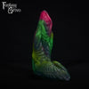 A fantasy sex toy on a black background with the Fantasy Grove logo in the upper left corner
