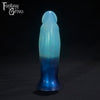 A Fantasy Grove sex toy on a black background with a logo in the upper left corner