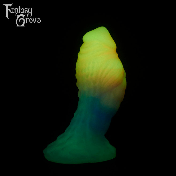 A fantasy sex toys on a black background with Fantasy Grove branding