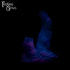 A fantasy sex toy on a black background with the Fantasy Grove logo in the upper left corner