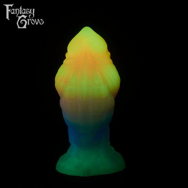 A fantasy sex toys on a black background with Fantasy Grove branding